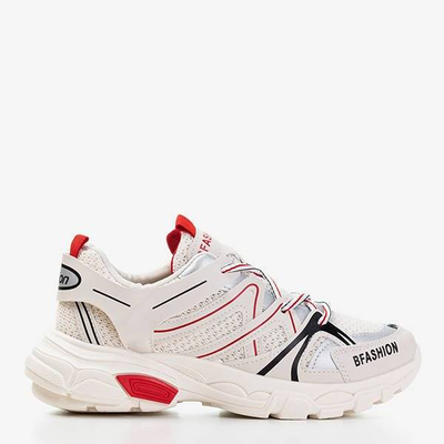 OUTLET Beige Damen Sportschuhe Risika - Schuhe