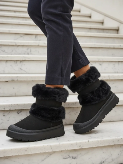 Royalfashion Damen-Schneestiefel Rozoli