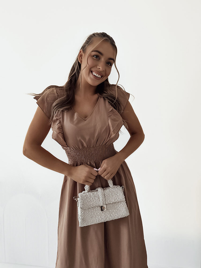 Royalfashion Damen Midikleid