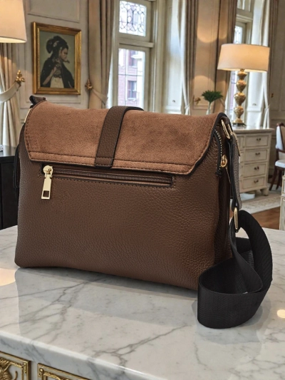 Kleine Damenhandtasche aus Öko-Leder Erre