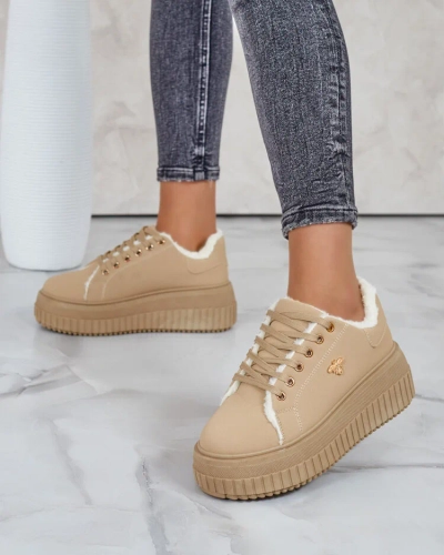 Royalfashion Утеплені жіночі кросівки з хутром Noxu