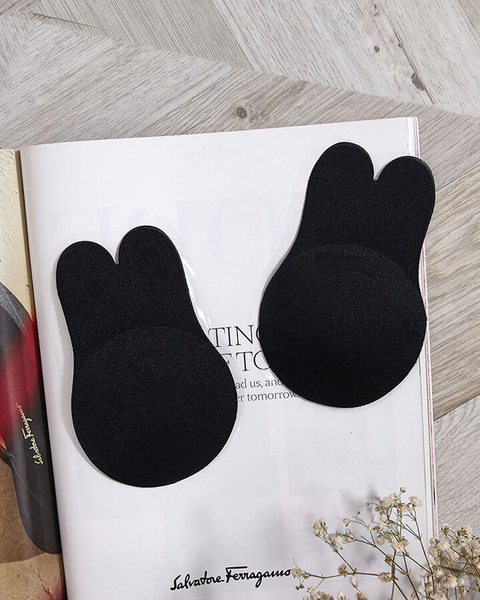 Schwarze selbsttragende Damenüberzüge – Unterwäsche