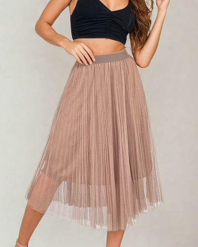 Royalfashion Doppellagiger Midirock für Damen