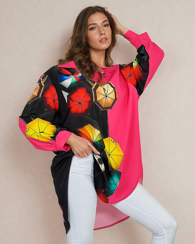 Royalfashion Gemusterte Damen bedruckte Tunika