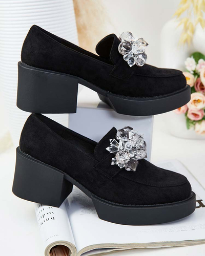 Royalfashion Damen Pegorani hohe Stöckel Halbschuhe