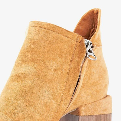 Braune Damenstiefeletten Jeneuer - Schuhe