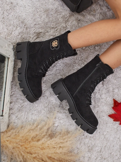 Royalfashion Damen Worker Boots Milloze