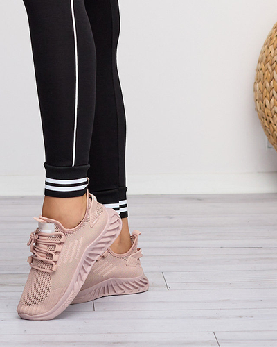 Schwarze Sport-Leggings aus Baumwolle für Damen - Kleidung