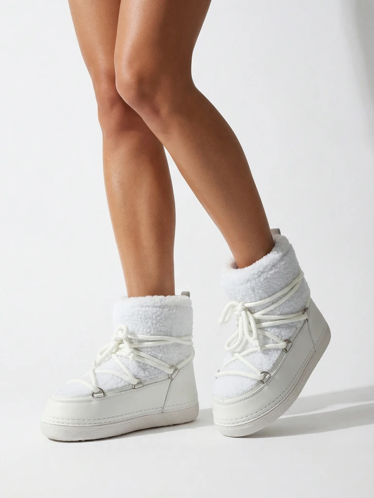 Damen Schneestiefel mit Fell Uvella