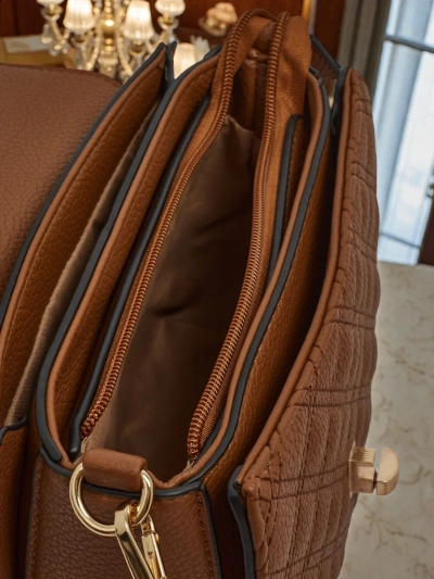 Kleine Damenhandtasche aus Öko-Leder Sefia