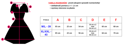 Schwarzes Damen-Kurzkleid mit lila Blumen - Kleidung