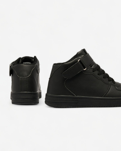 Royalfashion Sportliche Damen-Sneaker in Schwarz Futtes