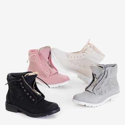 OUTLET Pink Ice Love durchbrochene Wanderschuhe für Damen - Schuhe