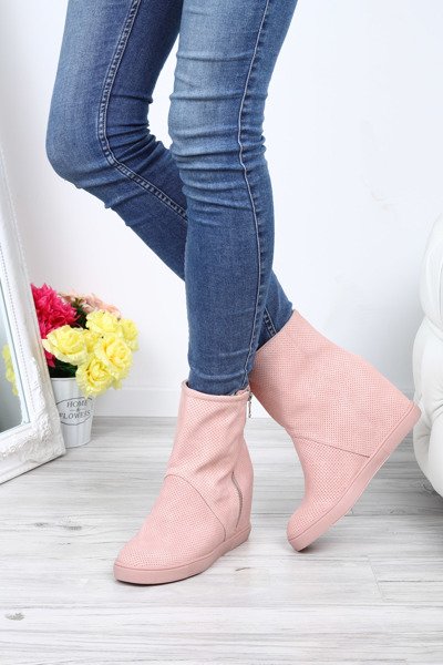 Pink Wedge Heels Genesis - Schuhe 1