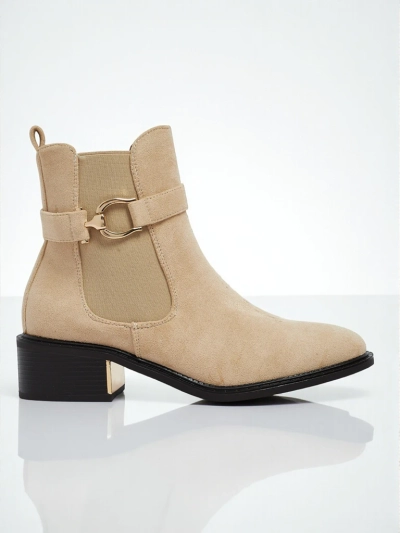 Calivra Damen Stiefeletten aus Öko-Wildleder