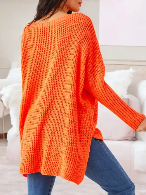 Royalfashion Акриловий в'язаний светр для жінок з написами