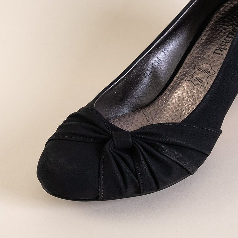 Schwarze Nicolas Keilabsätze für Damen - Schuhe