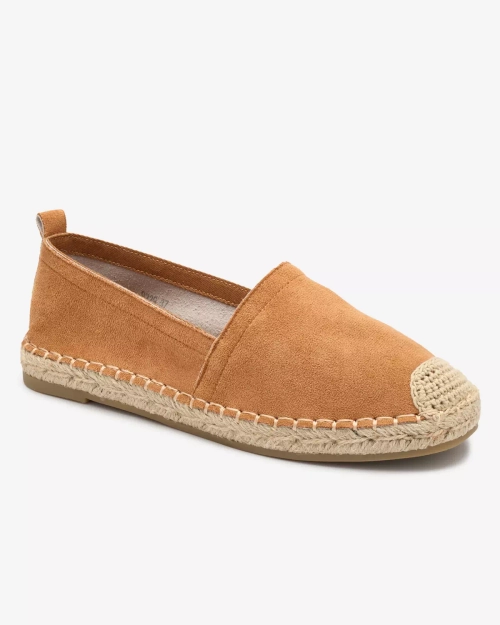 Жіночі еспадрильї Royalfashion Camel Lessilla