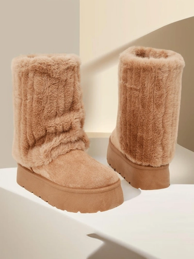 Royalfashion Damen Schneestiefel Rinemo