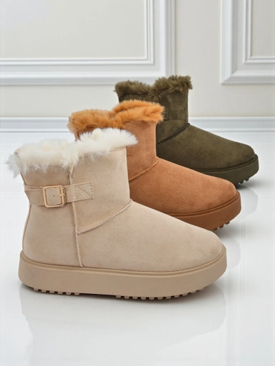 Royalfashion Kurze Damen Schneestiefel Aurelia Classico