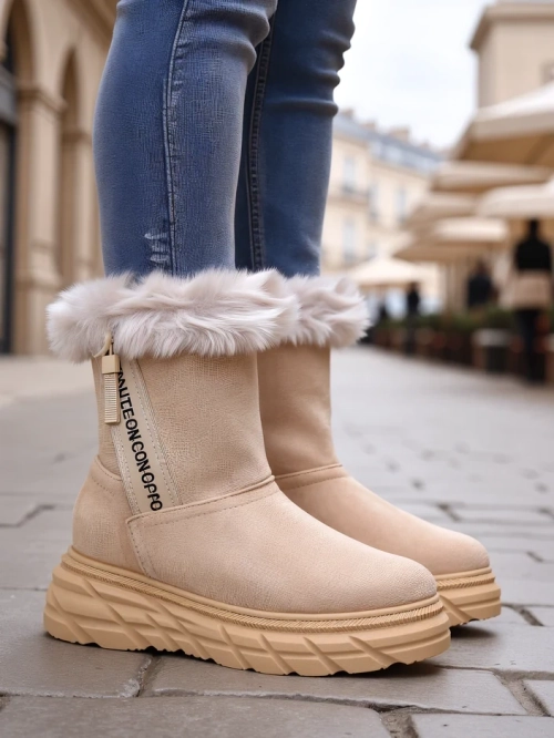 Royalfashion Жіночі зимові черевики Zebio