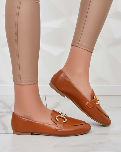 Royalfashion Mokassins mit Verzierung auf der Nase Abermes