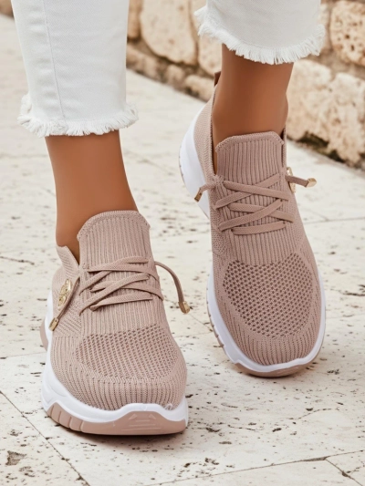 Royalfashion Slip-on Damen-Sportschuhe aus Stoff Teletta