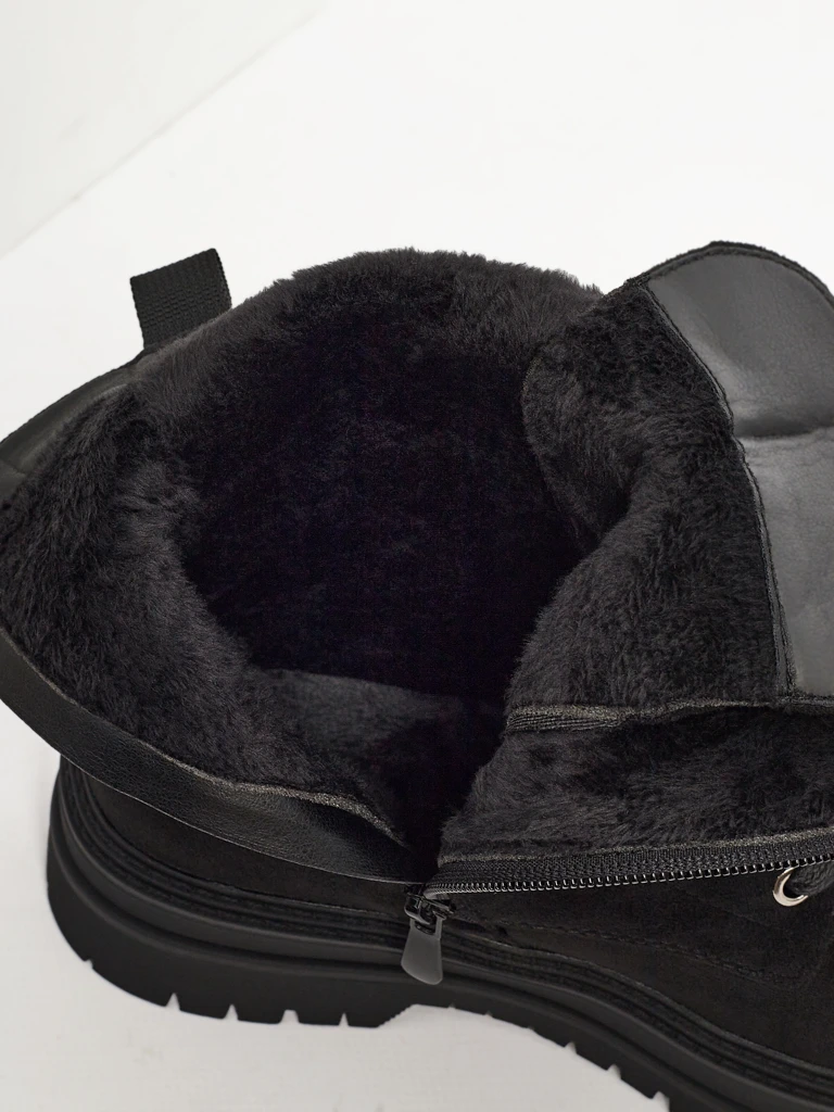 Damen Eco-Wildleder Worker Boots Molistea