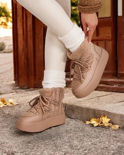 Royalfashion Damen-Schneestiefel Tomis