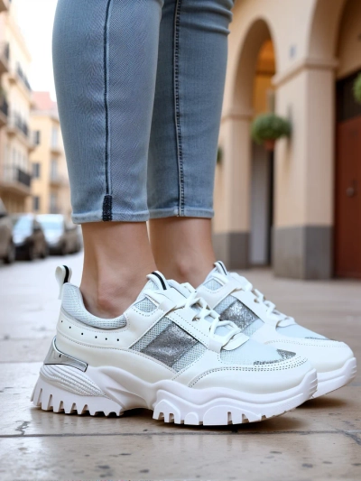 Royalfashion Damen Sport Sneakers Obilis