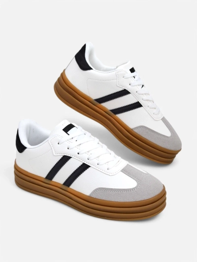 Royalfashion Damen Sport Sneakers mit Gummisohle Allexx