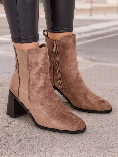 Royalfashion Damen Stiefeletten mit Absatz Enotto