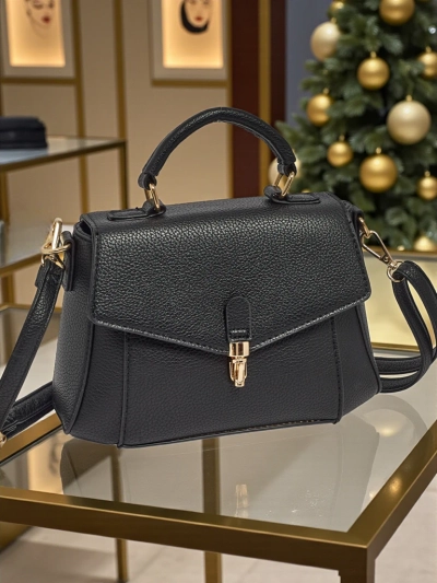 Kleine Damenhandtasche aus Öko-Leder Fioren