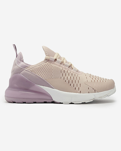 OUTLET Royalfashion Hellrosa Damen-Sportschuhe aus Stoff Tayrio