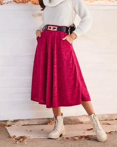 Royalfashion Damen-Midirock