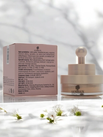 Luxelux lose Puder mit Schwamm für das Gesicht 02 13,5 g