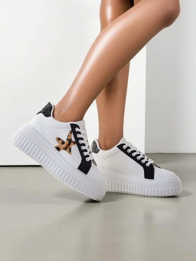 Royalfashion Damen-Plattform-Sportsneaker Elin