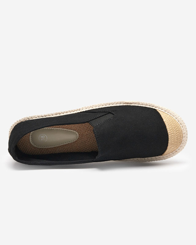 Schwarze Damen-Espadrilles Joll- Footwear