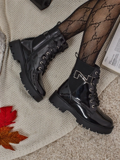 Royalfashion Damen Worker Boots Milloze