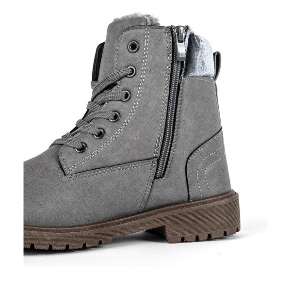 Colorado grau isolierte Stiefel - Schuhe