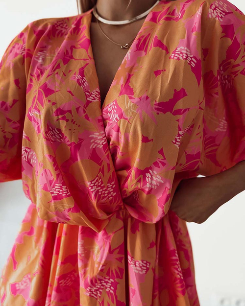 Жіноча міні-сукня Royalfashion з оригінальним візерунком