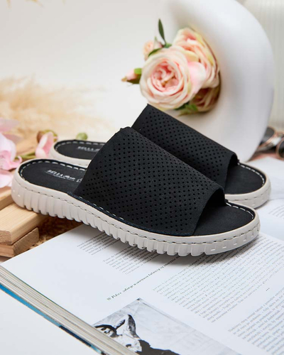 Royalfashion Durchbrochene Damen-Flip-Flops Ererra