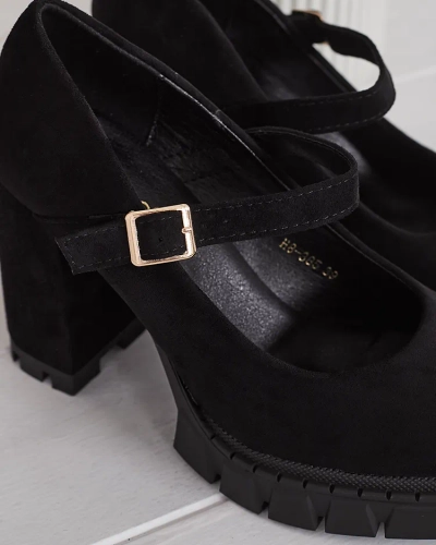 Royalfashion Damen Pumps Elomma aus Öko-Wildleder