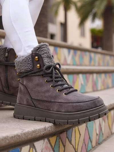 Royalfashion Damen Schneestiefel Bomion