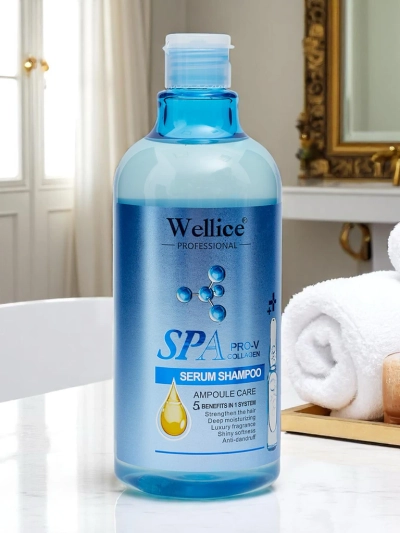 Professionelles Haarshampoo mit Kollagen – Intensive Feuchtigkeitspflege und Glättung der Haare 5-in-1