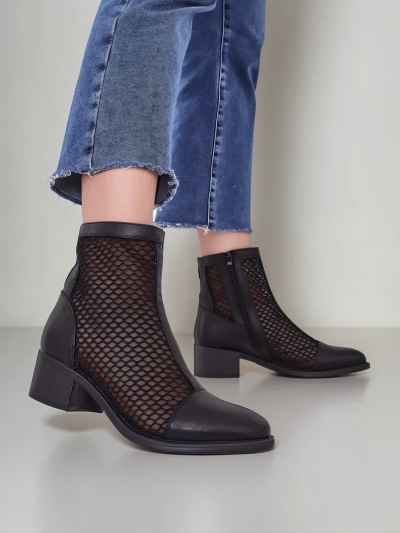 Royalfashion Perforierte Frauen Ankle Boots Rowices