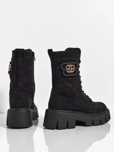 Royalfashion Damen Worker Boots Milloze