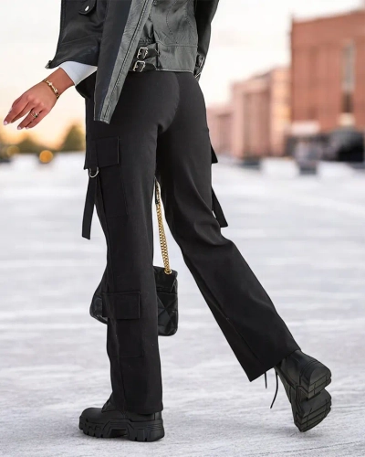 Royalfashion Damen Stoff-Kampfhose