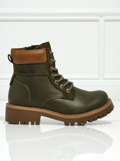 Damen Trapper Stiefeletten Maestroe