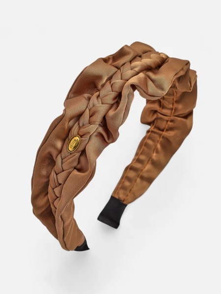 Royalfashion Haarband mit Flechtung und Raffungen